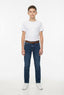 Boys' Dark Blue Slim Fit Denim Jeans