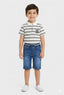 Boys Striped Polo Shirt