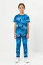 Ocean Wave Print Co-ord Set for Kids