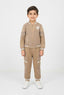 Boys Athletic Co-ord Set – Beige
