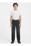 Boys' Black Carpenter Denim Jeans – 32" Length / 24" Waist