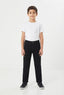 Boys' Black Slim Straight Jeans – 29" Length / 20" Waist