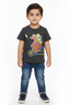 Bear on Bicycle Graphic T-Shirt – Kids
