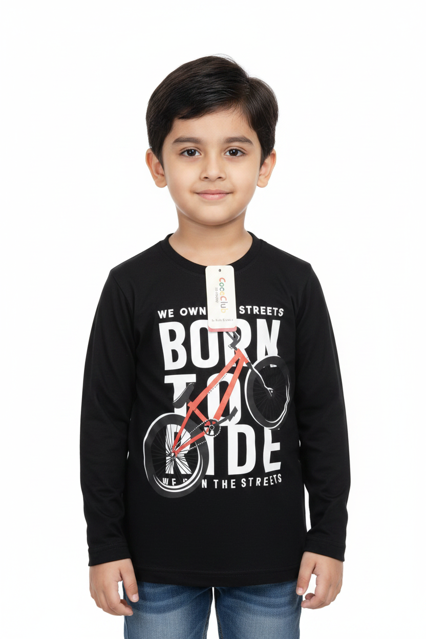 Born to Ride Long Sleeve T-Shirt – Kids Main image