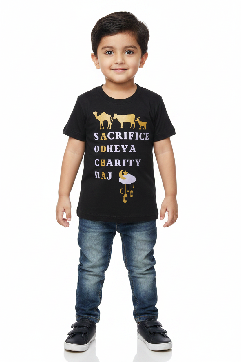 Eid Graphic T-Shirt – Kids