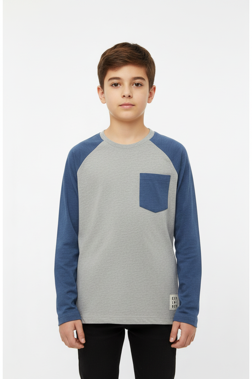 Explorer Raglan Long Sleeve T-Shirt – Kids