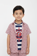 Boys Nautical Co-ord Set - 3 Year