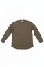 Boys' Olive Mandarin Collar Shirt – 19" Sleeves/ 23" Length