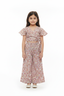 Girls Pink Ditsy Floral Co-ord Set